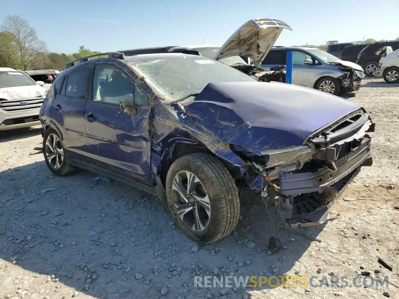 4 Photograph of a damaged car JF2GUHDC6SH218374 SUBARU CROSSTREK 2025