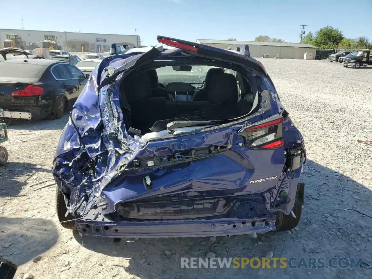 6 Photograph of a damaged car JF2GUHDC6SH218374 SUBARU CROSSTREK 2025