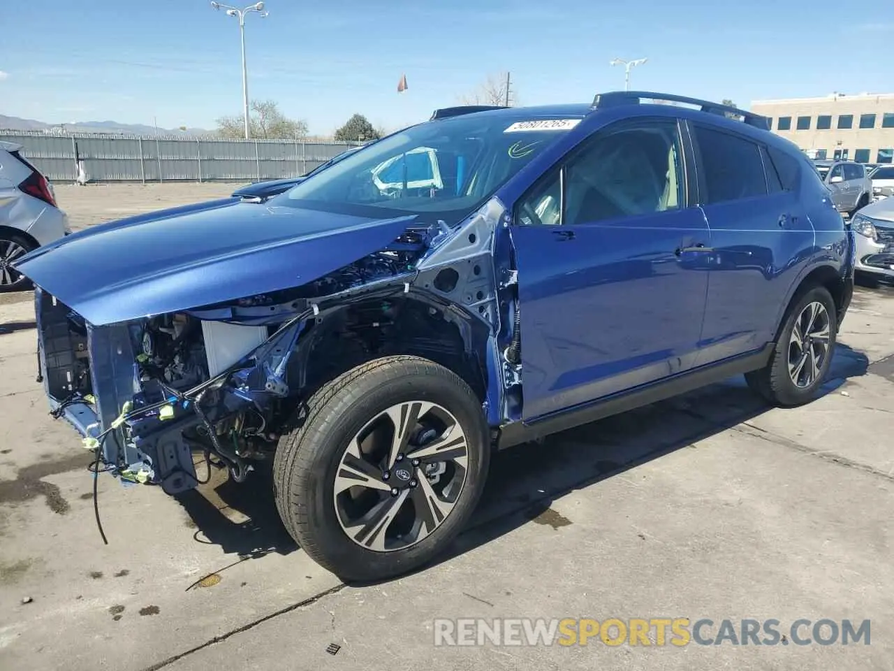 1 Photograph of a damaged car JF2GUHDC7SH203799 SUBARU CROSSTREK 2025