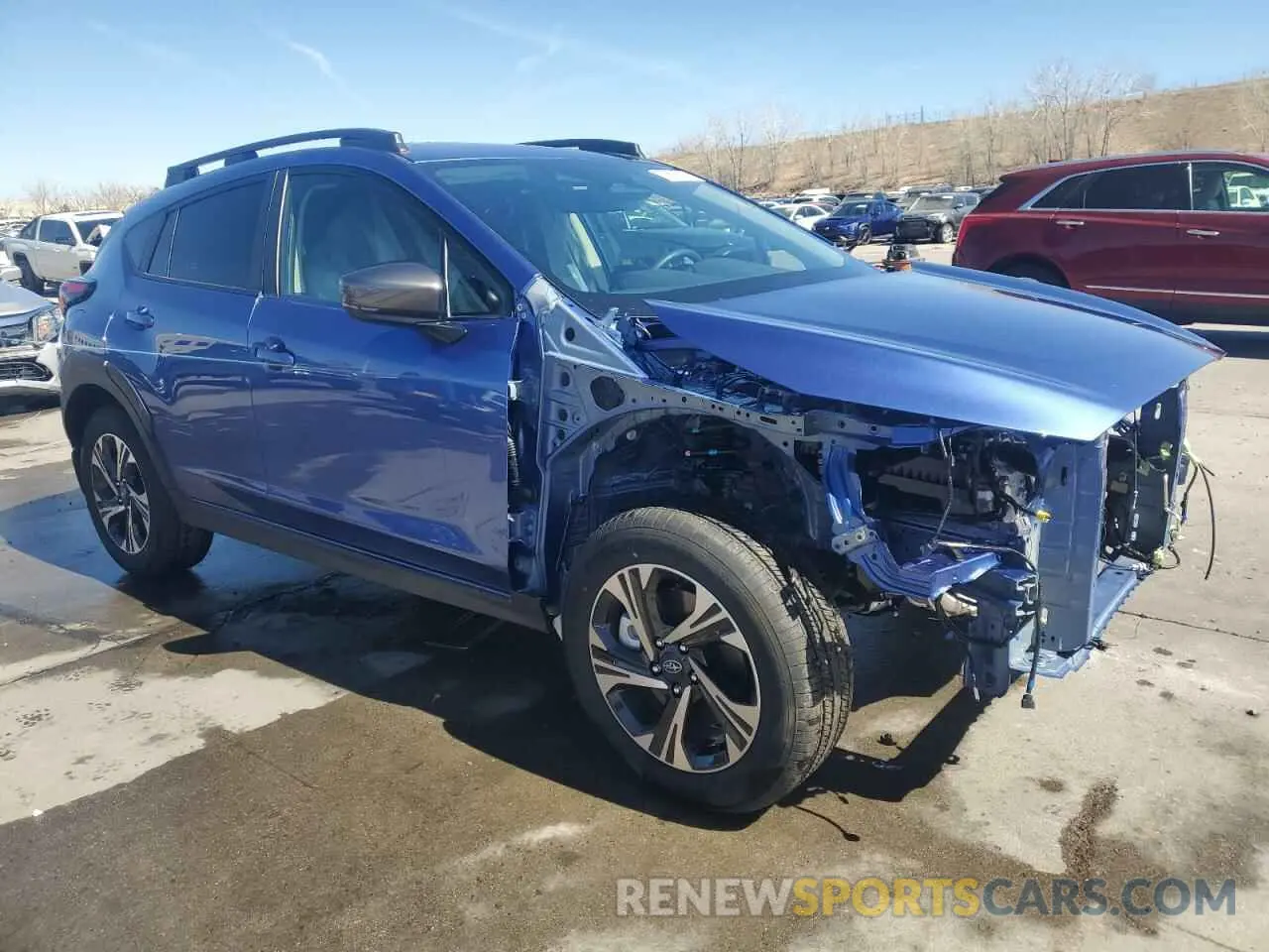 4 Photograph of a damaged car JF2GUHDC7SH203799 SUBARU CROSSTREK 2025