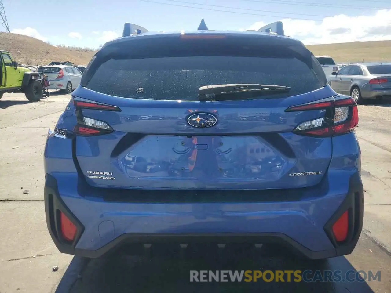 6 Photograph of a damaged car JF2GUHDC7SH203799 SUBARU CROSSTREK 2025