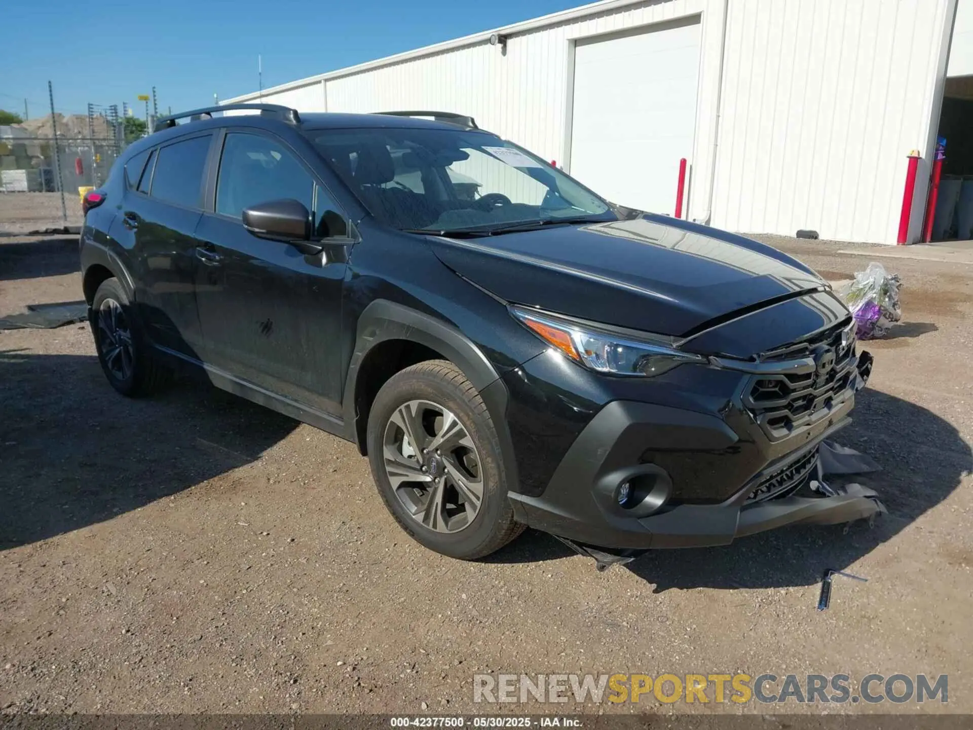 1 Photograph of a damaged car JF2GUHDC8S8222586 SUBARU CROSSTREK 2025
