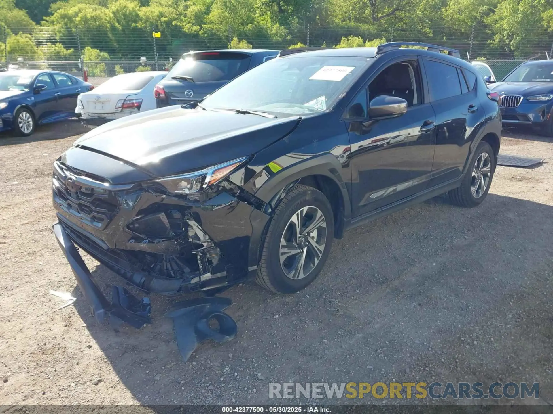2 Photograph of a damaged car JF2GUHDC8S8222586 SUBARU CROSSTREK 2025