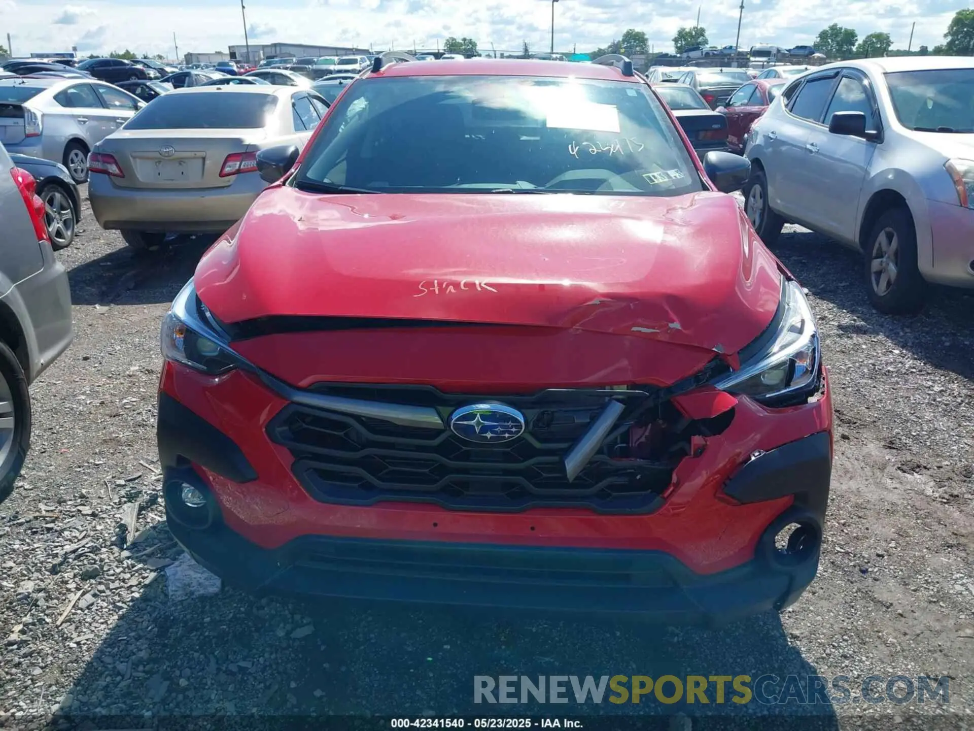 12 Photograph of a damaged car JF2GUHDC8S8247035 SUBARU CROSSTREK 2025