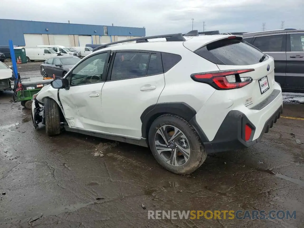 2 Photograph of a damaged car JF2GUHDC8SH211605 SUBARU CROSSTREK 2025