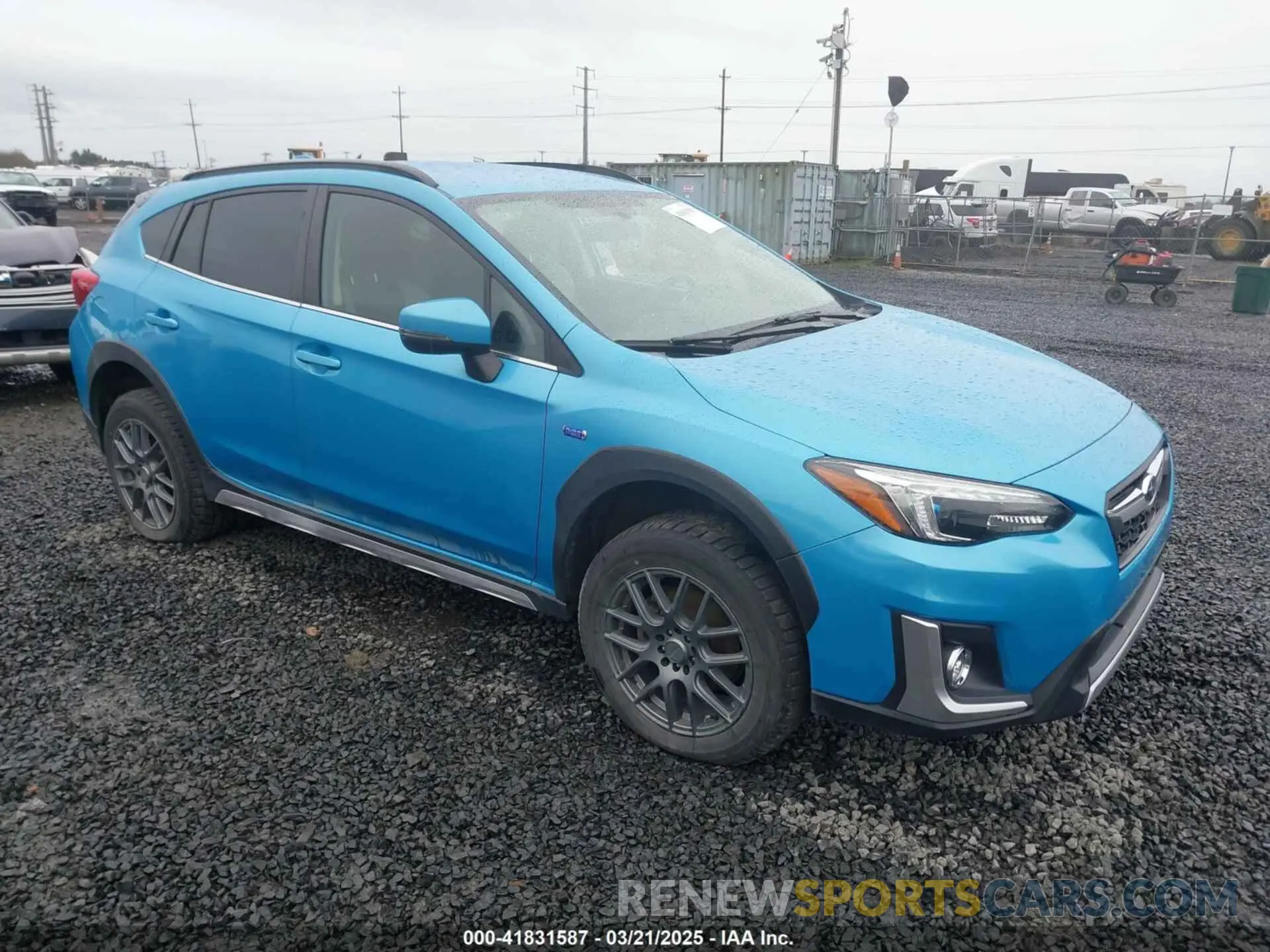1 Photograph of a damaged car JF2GTDEC3KH326297 SUBARU CROSSTREK HYBRID 2019