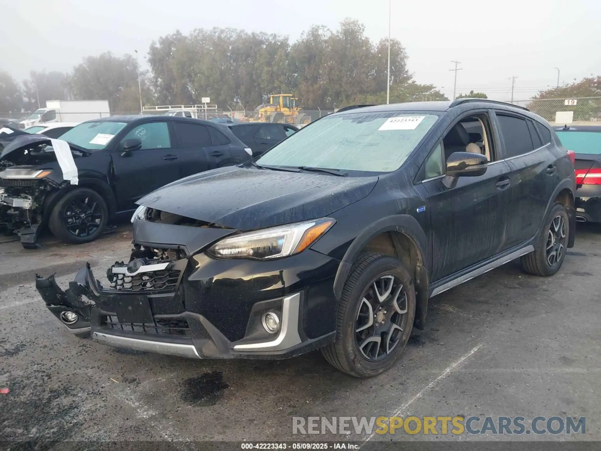 2 Photograph of a damaged car JF2GTDEC8KH333178 SUBARU CROSSTREK HYBRID 2019