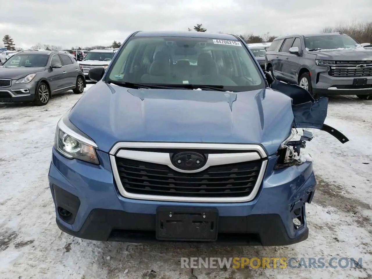 5 Photograph of a damaged car JF2SKAAC3KH489453 SUBARU FORESTER 2019
