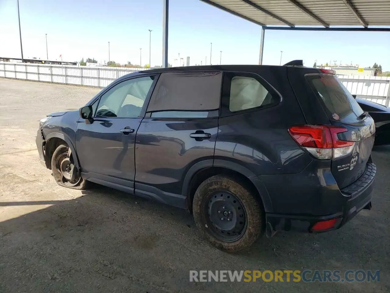 2 Photograph of a damaged car JF2SKAAC4KH401610 SUBARU FORESTER 2019