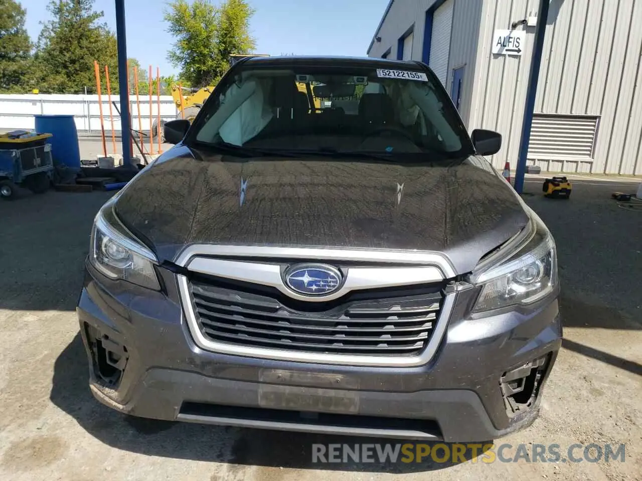 5 Photograph of a damaged car JF2SKAAC4KH401610 SUBARU FORESTER 2019