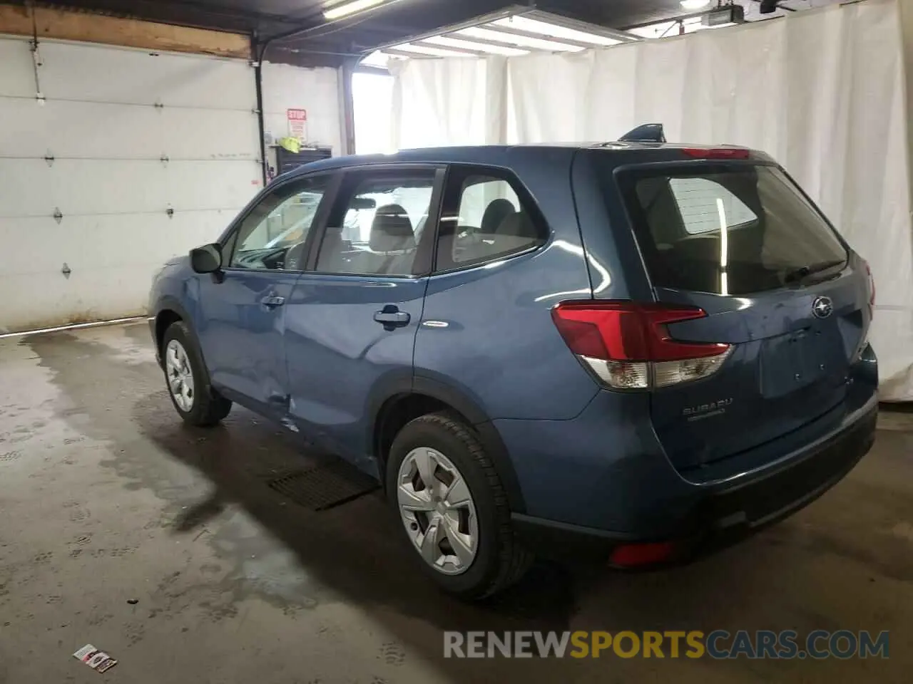 2 Photograph of a damaged car JF2SKAAC7KH472137 SUBARU FORESTER 2019
