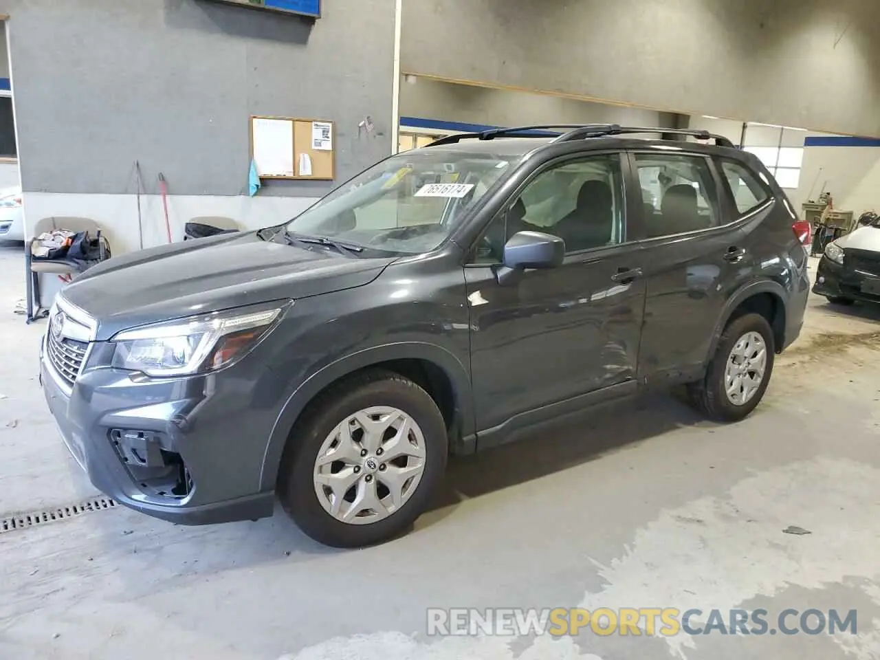 1 Photograph of a damaged car JF2SKACC0KH438988 SUBARU FORESTER 2019