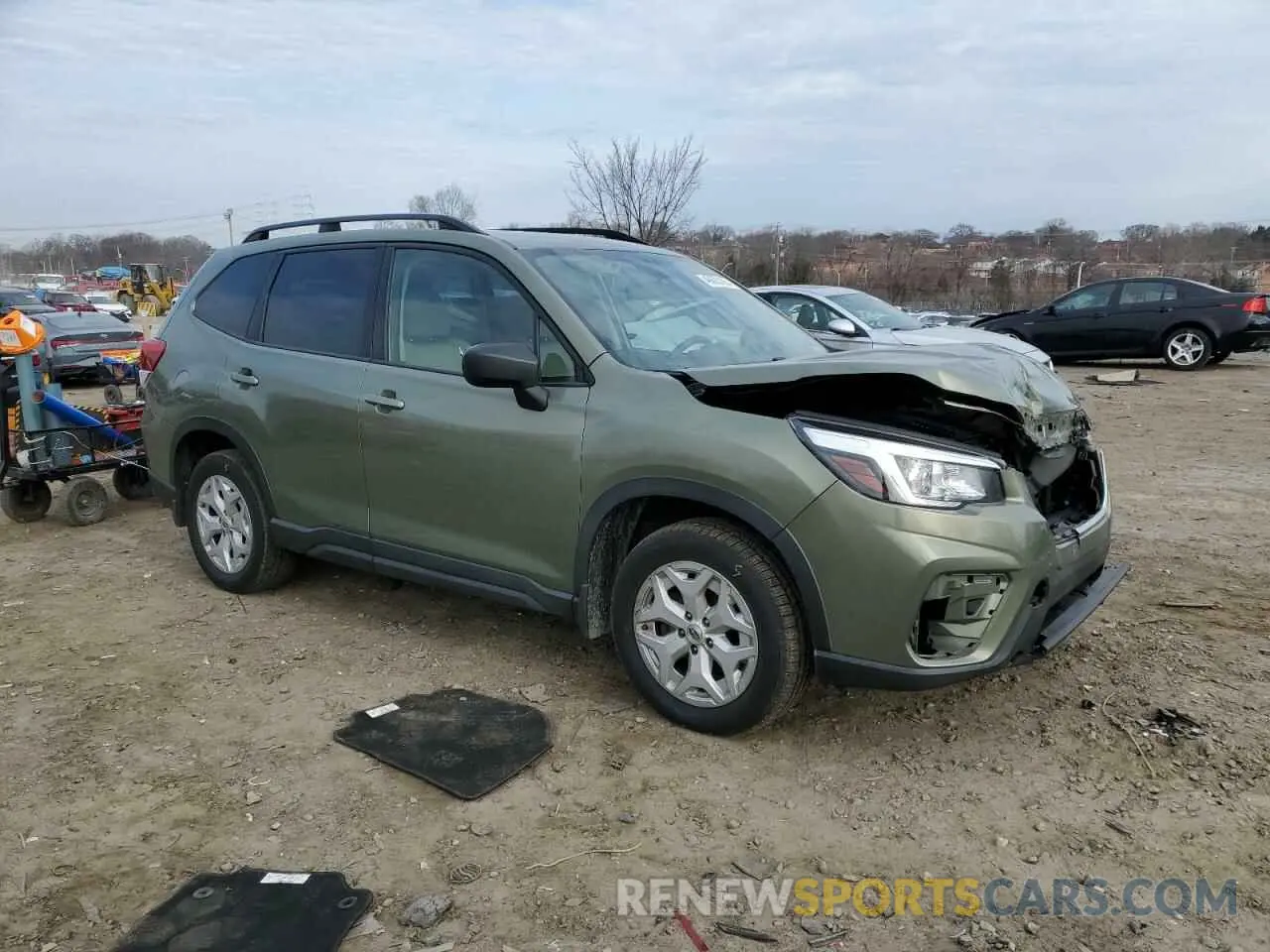 4 Photograph of a damaged car JF2SKACC0KH474146 SUBARU FORESTER 2019