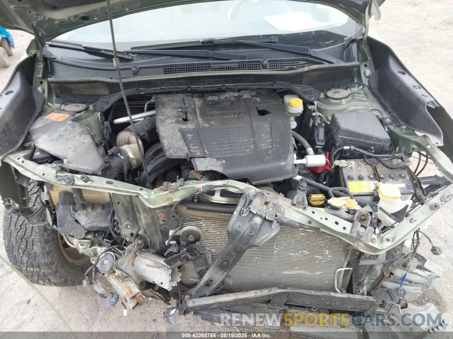 10 Photograph of a damaged car JF2SKACC0KH524625 SUBARU FORESTER 2019
