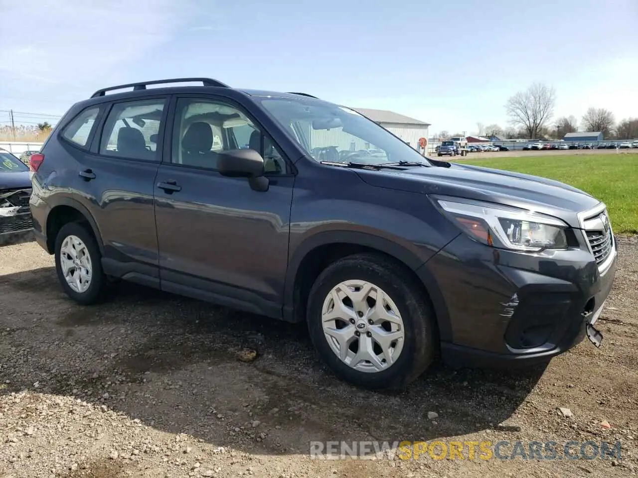 4 Photograph of a damaged car JF2SKACC0KH556491 SUBARU FORESTER 2019