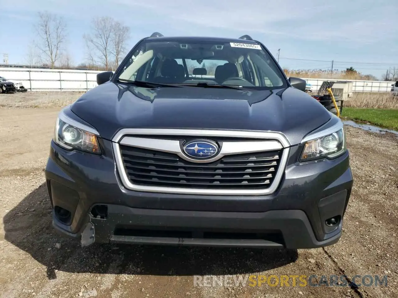 5 Photograph of a damaged car JF2SKACC0KH556491 SUBARU FORESTER 2019