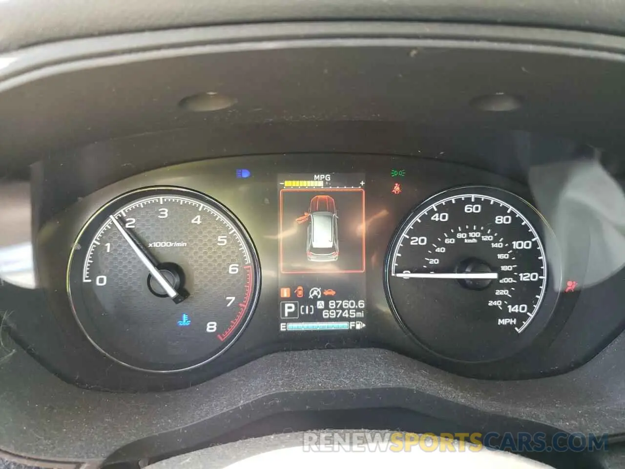 9 Photograph of a damaged car JF2SKACC0KH556491 SUBARU FORESTER 2019