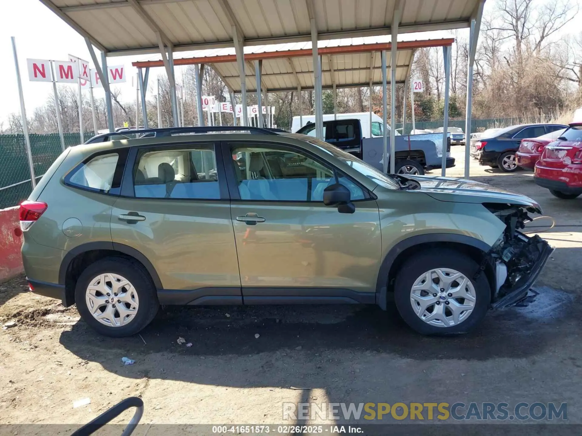 14 Photograph of a damaged car JF2SKACC1KH426994 SUBARU FORESTER 2019