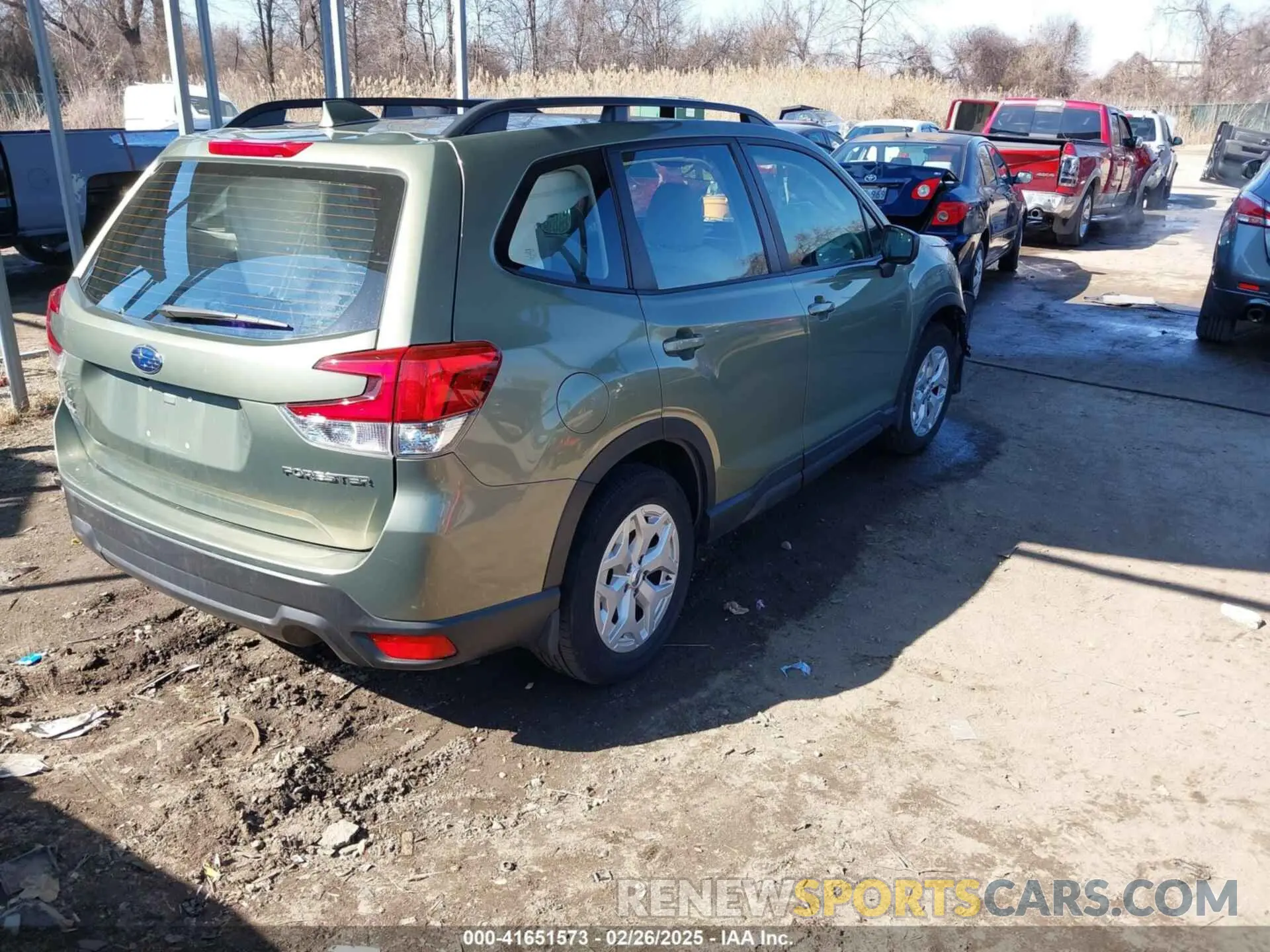 4 Photograph of a damaged car JF2SKACC1KH426994 SUBARU FORESTER 2019