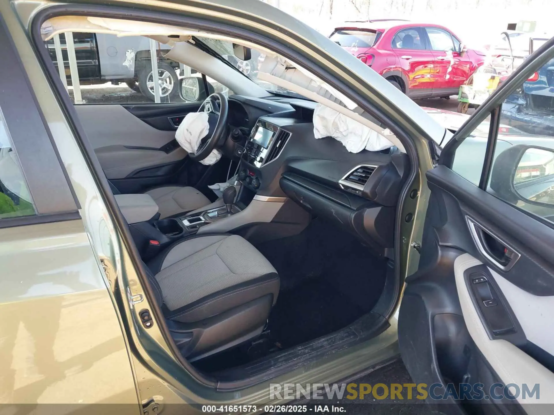 5 Photograph of a damaged car JF2SKACC1KH426994 SUBARU FORESTER 2019