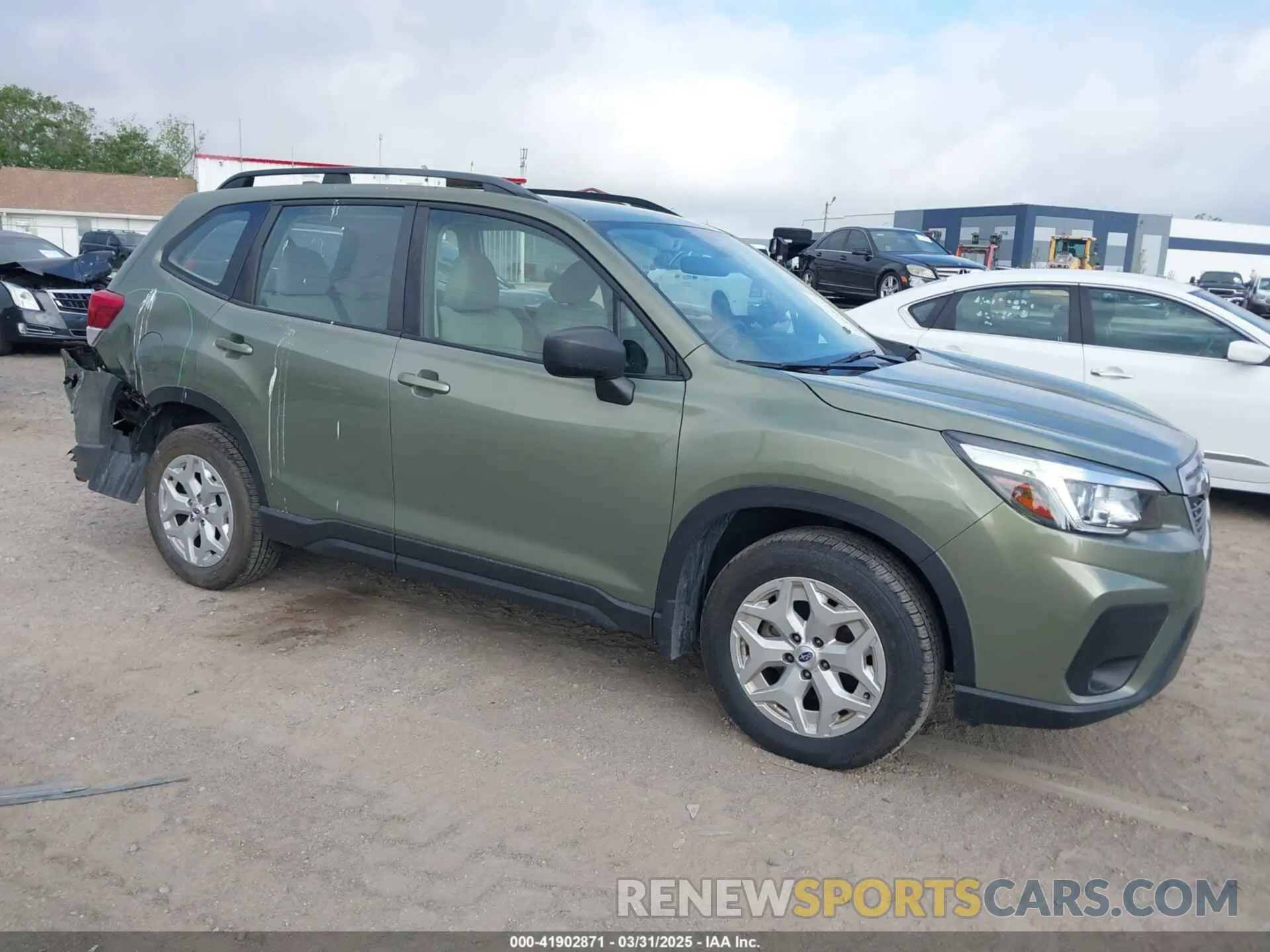 1 Photograph of a damaged car JF2SKACC1KH435307 SUBARU FORESTER 2019