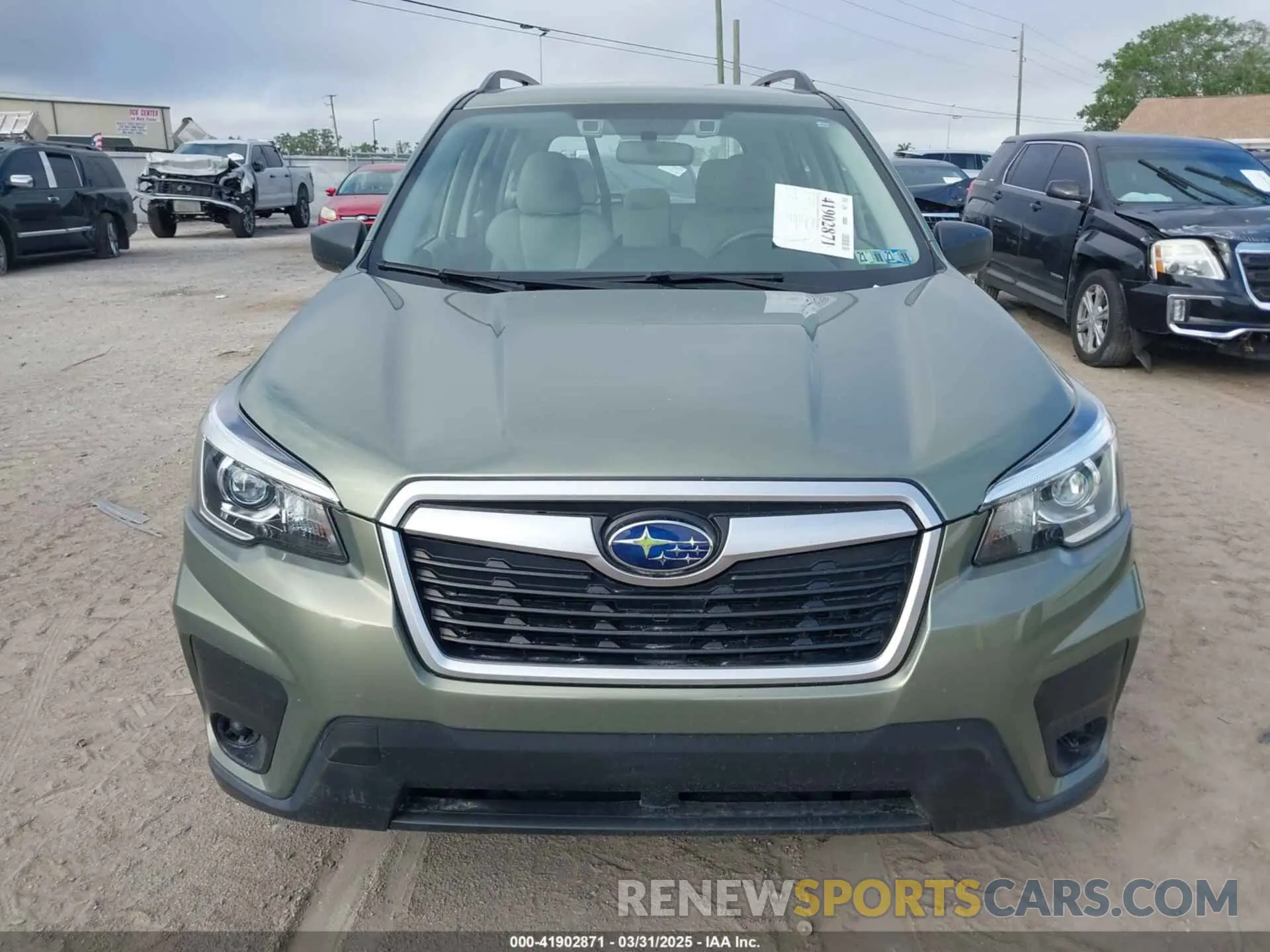 12 Photograph of a damaged car JF2SKACC1KH435307 SUBARU FORESTER 2019
