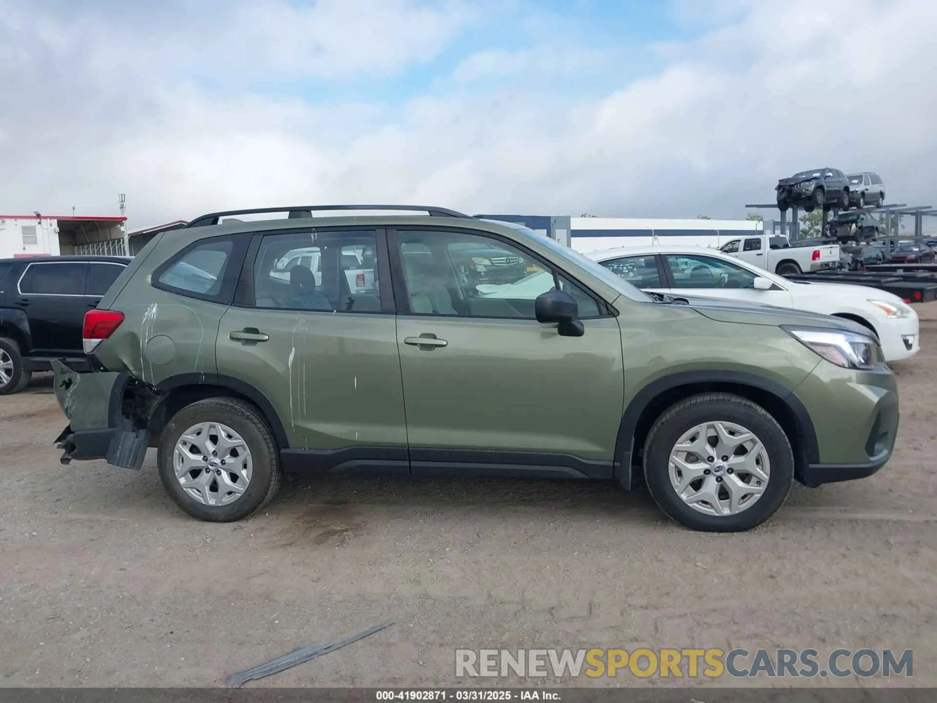 13 Photograph of a damaged car JF2SKACC1KH435307 SUBARU FORESTER 2019