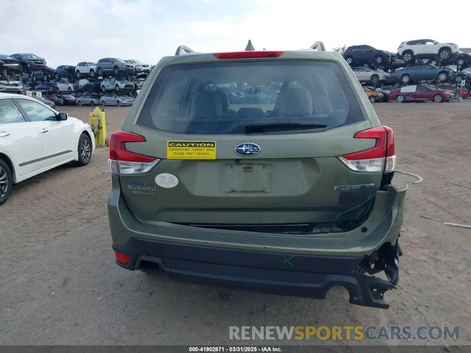 16 Photograph of a damaged car JF2SKACC1KH435307 SUBARU FORESTER 2019