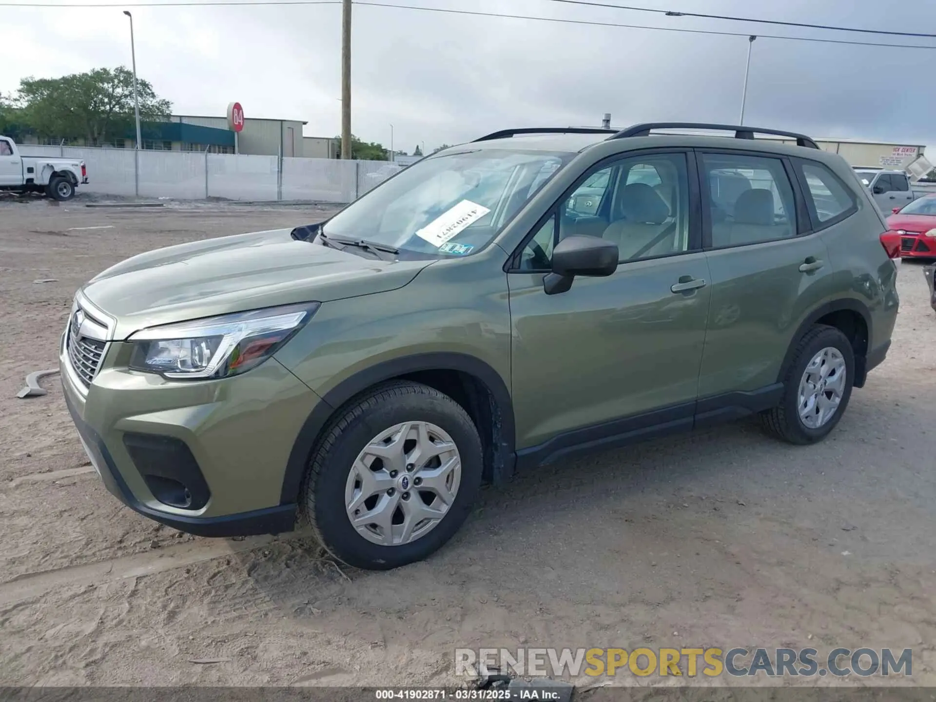 2 Photograph of a damaged car JF2SKACC1KH435307 SUBARU FORESTER 2019