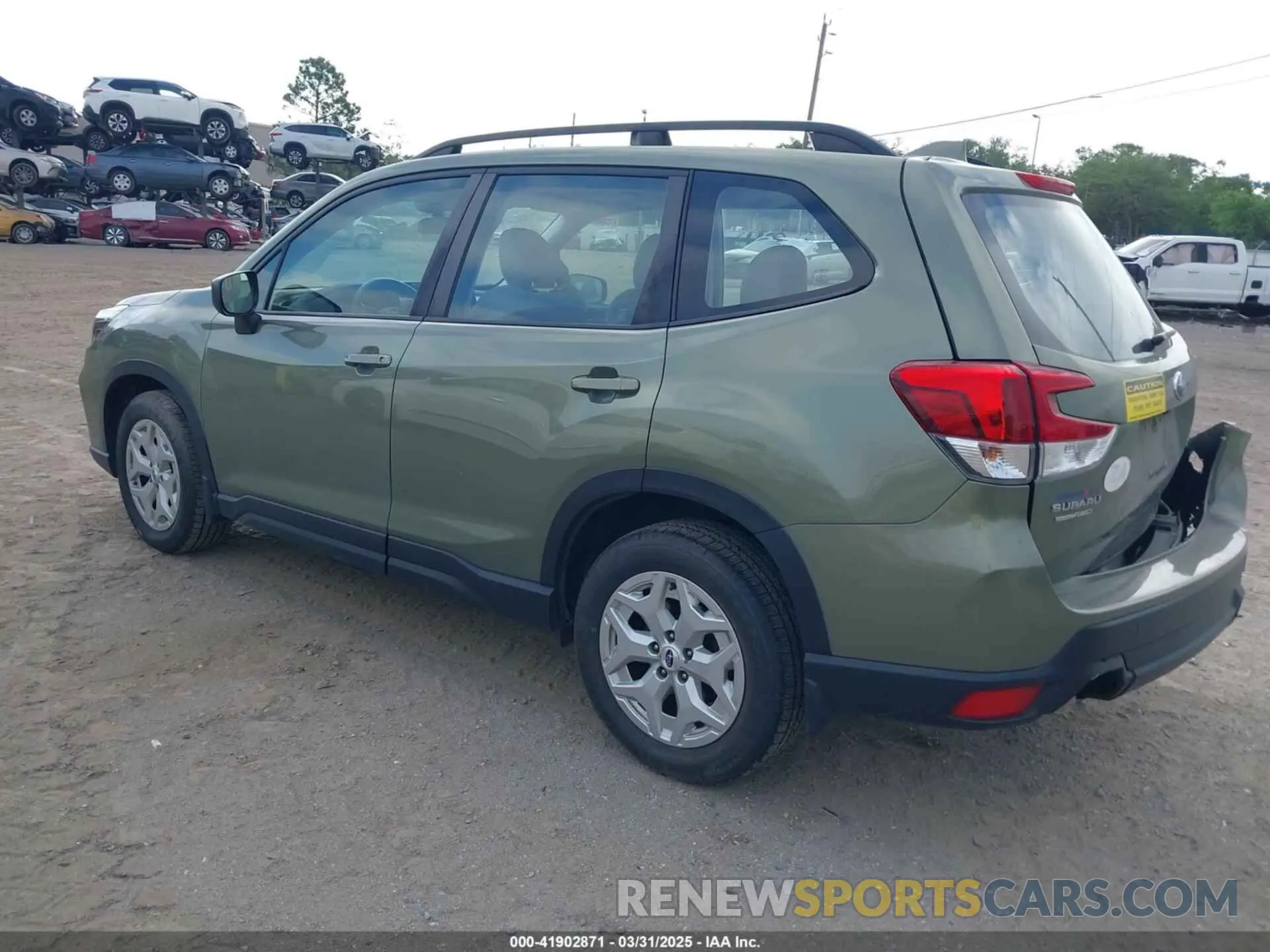 3 Photograph of a damaged car JF2SKACC1KH435307 SUBARU FORESTER 2019