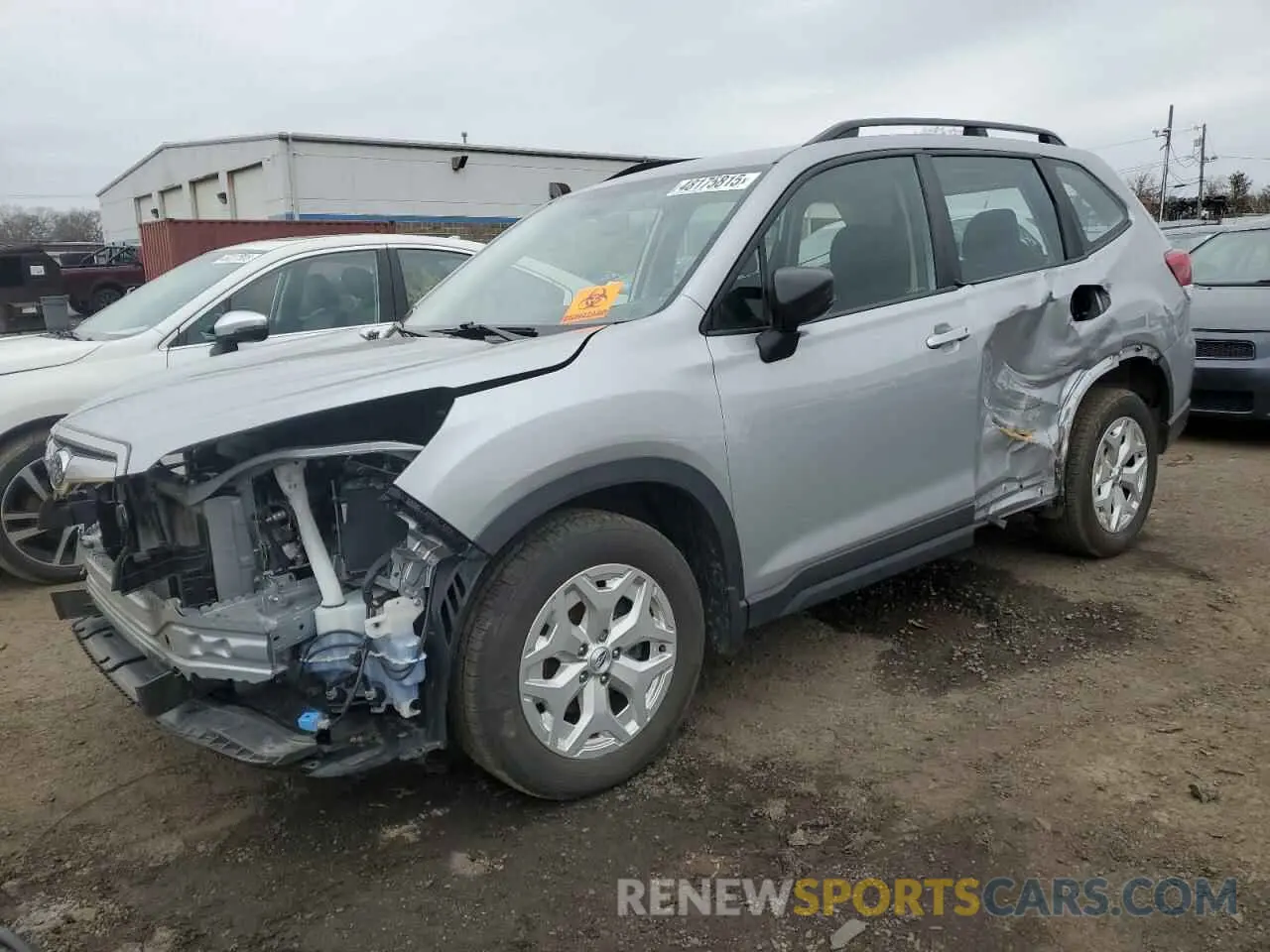 1 Photograph of a damaged car JF2SKACC1KH475547 SUBARU FORESTER 2019