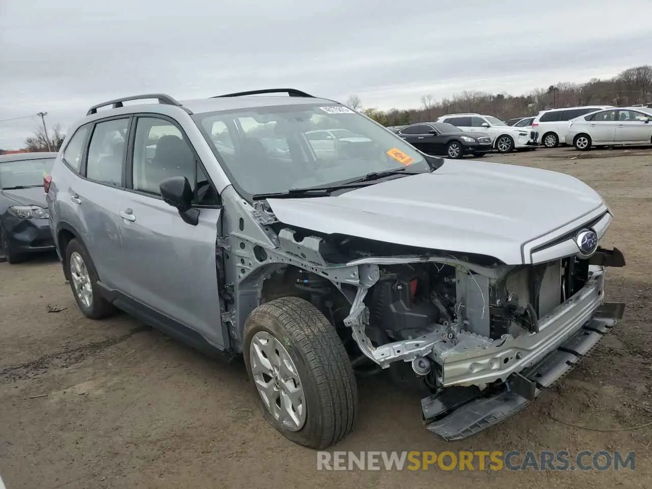 4 Photograph of a damaged car JF2SKACC1KH475547 SUBARU FORESTER 2019