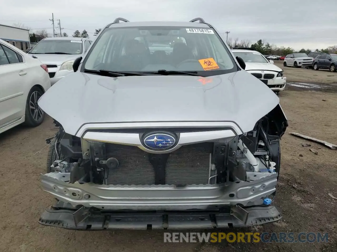 5 Photograph of a damaged car JF2SKACC1KH475547 SUBARU FORESTER 2019