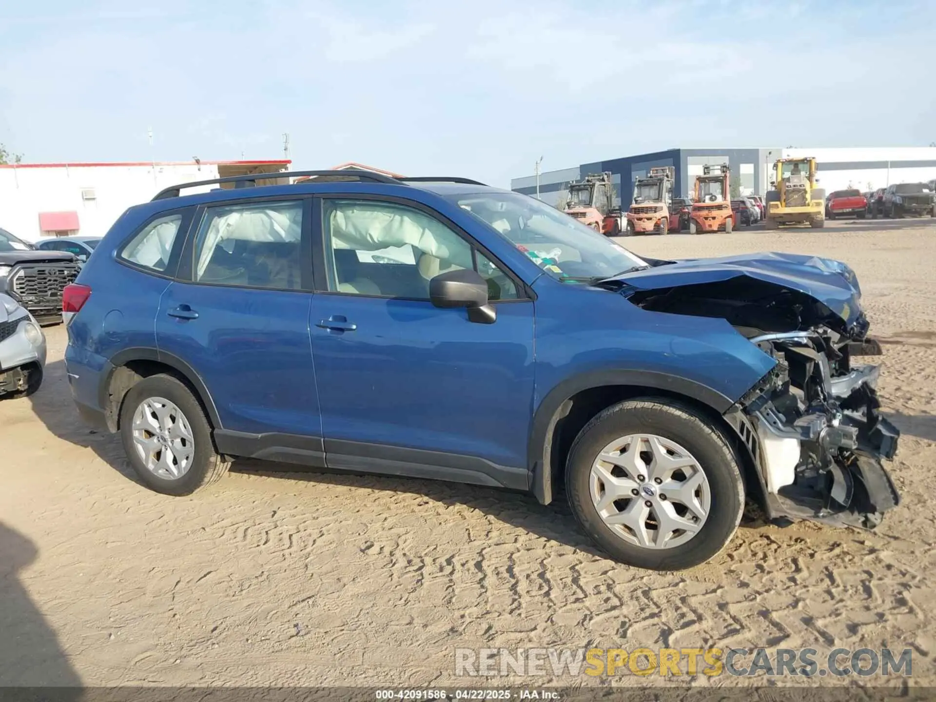 14 Photograph of a damaged car JF2SKACC1KH594439 SUBARU FORESTER 2019