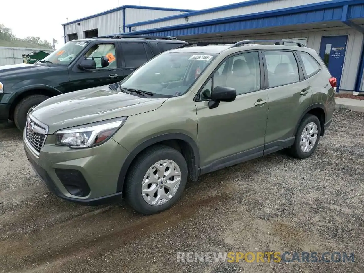 1 Photograph of a damaged car JF2SKACC2KH467148 SUBARU FORESTER 2019