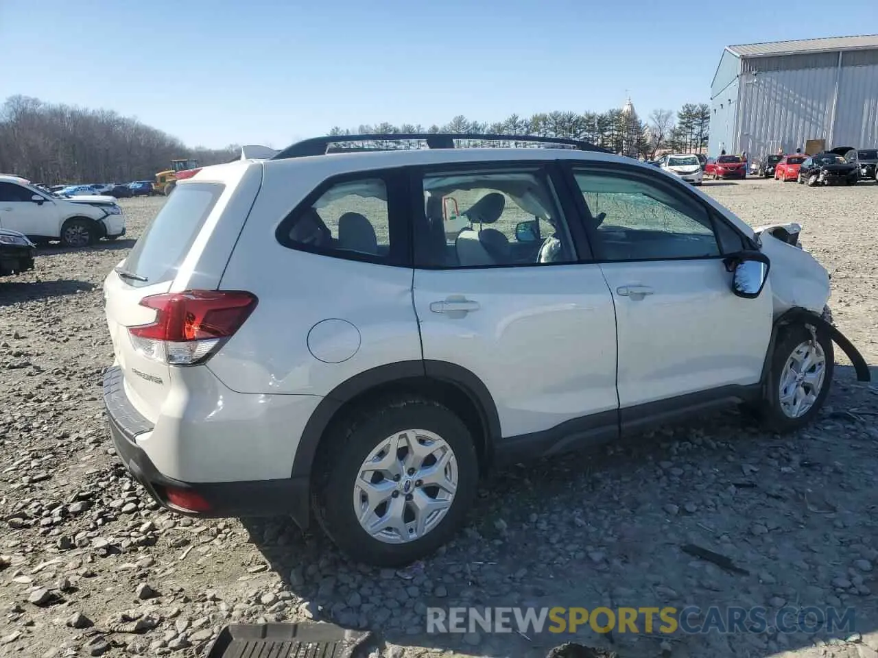 3 Photograph of a damaged car JF2SKACC2KH489361 SUBARU FORESTER 2019