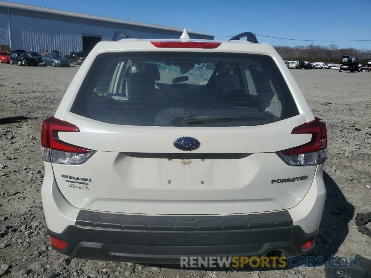 6 Photograph of a damaged car JF2SKACC2KH489361 SUBARU FORESTER 2019