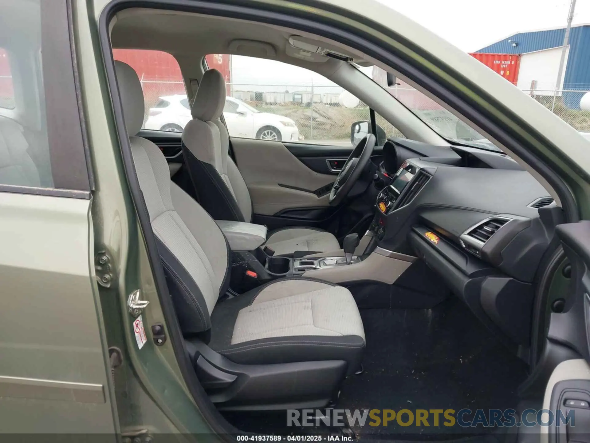 5 Photograph of a damaged car JF2SKACC3KH414202 SUBARU FORESTER 2019