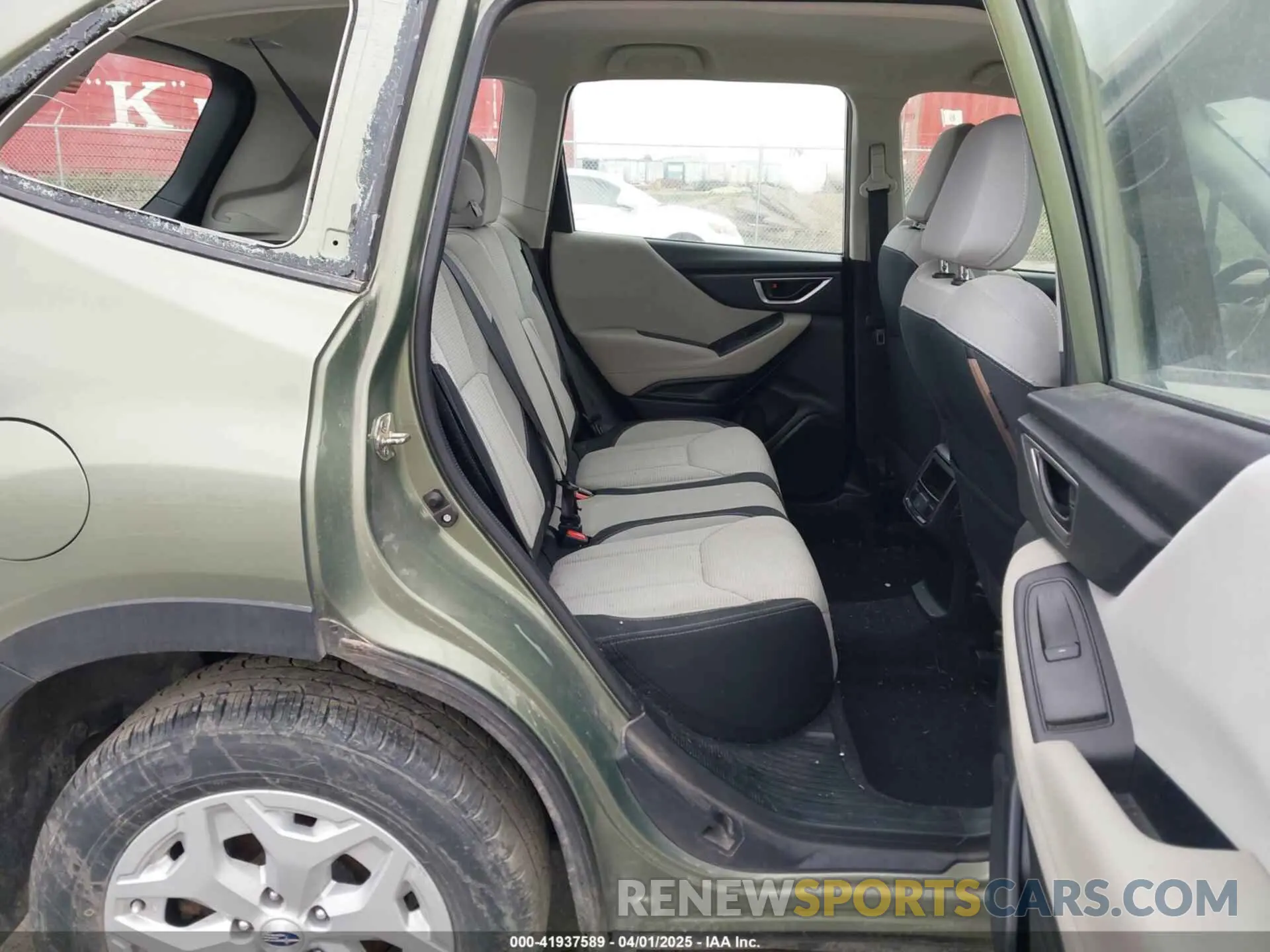 8 Photograph of a damaged car JF2SKACC3KH414202 SUBARU FORESTER 2019