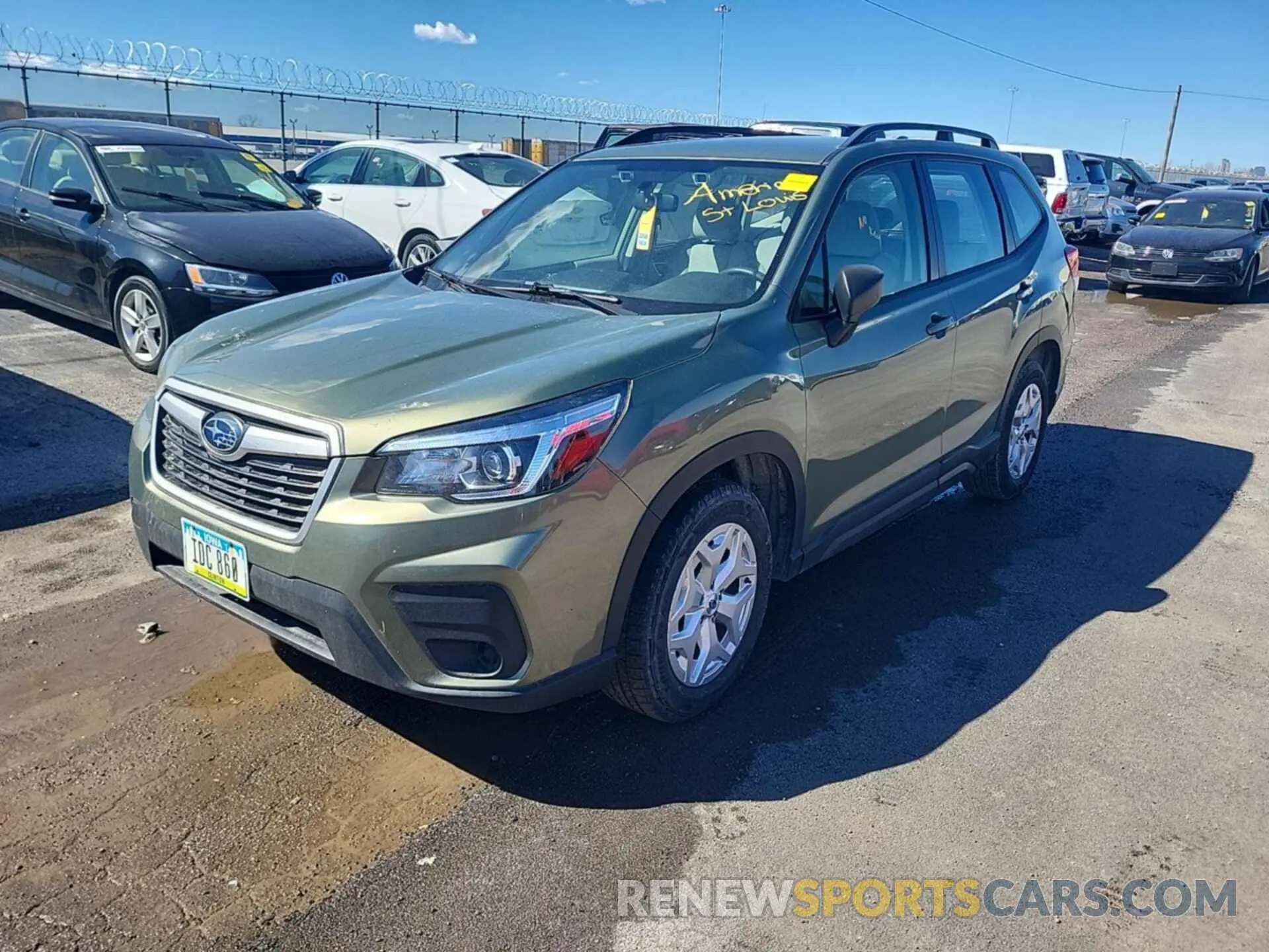 2 Photograph of a damaged car JF2SKACC3KH523100 SUBARU FORESTER 2019