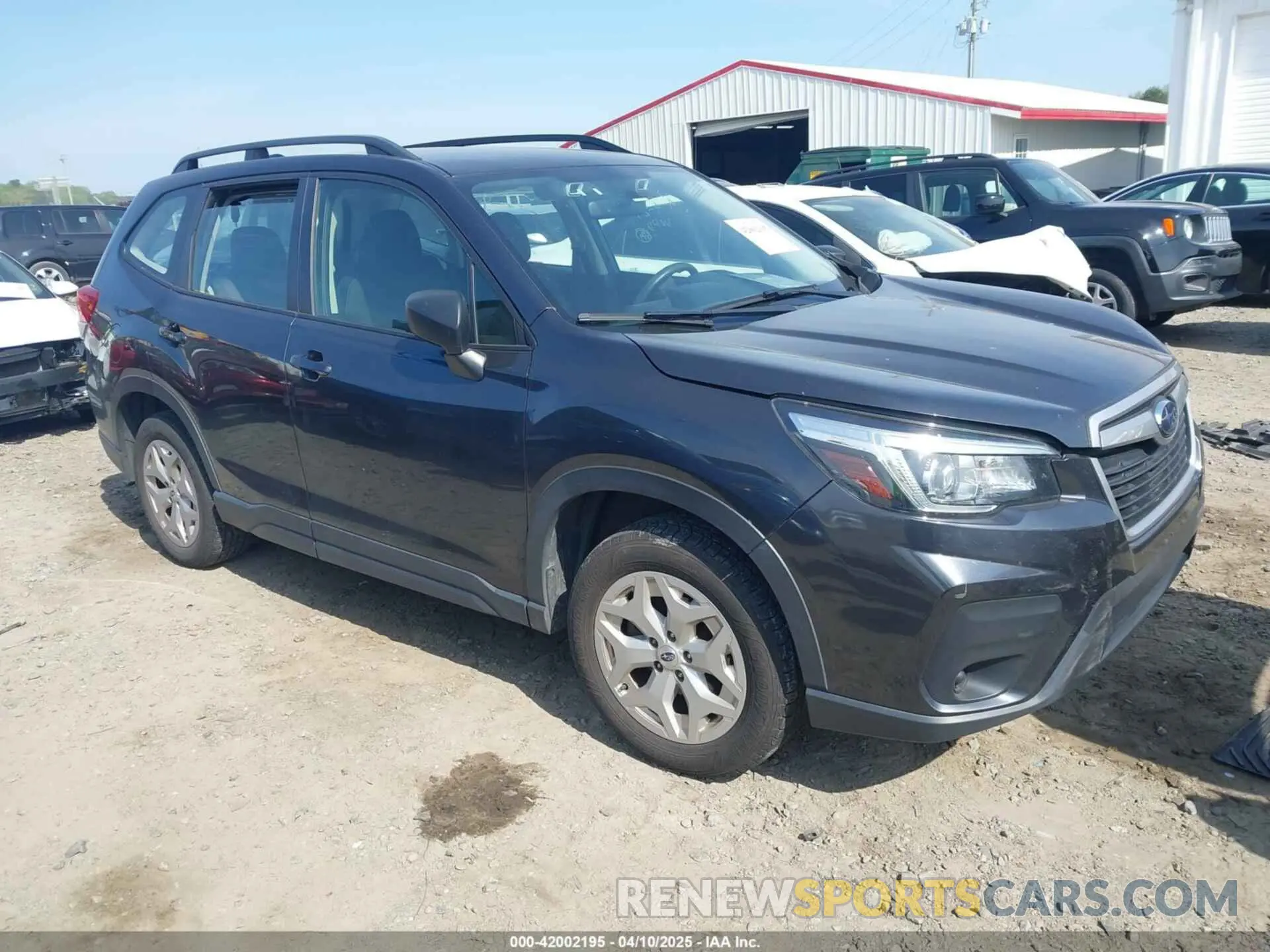 1 Photograph of a damaged car JF2SKACC4KH431509 SUBARU FORESTER 2019