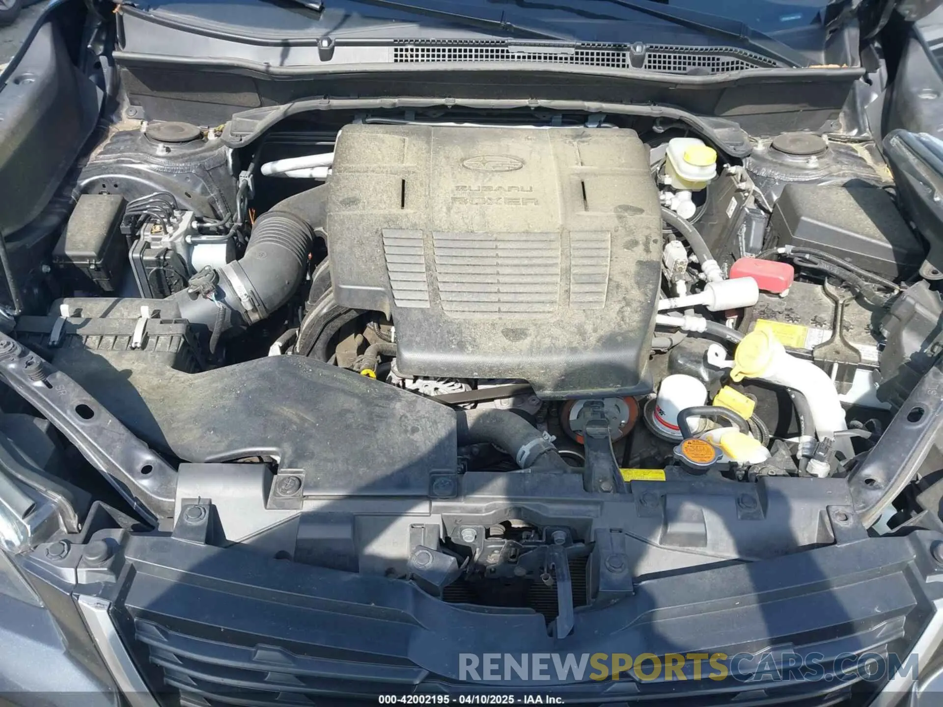 10 Photograph of a damaged car JF2SKACC4KH431509 SUBARU FORESTER 2019