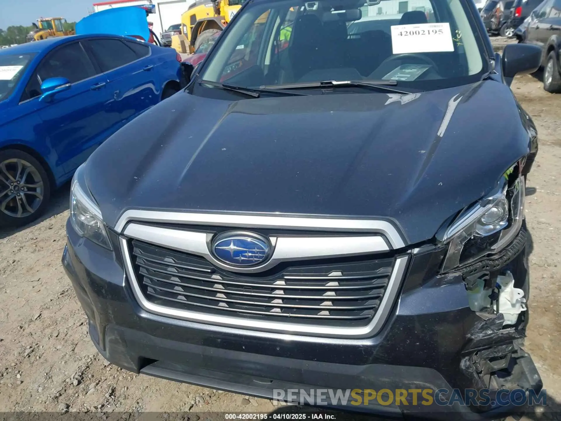 11 Photograph of a damaged car JF2SKACC4KH431509 SUBARU FORESTER 2019