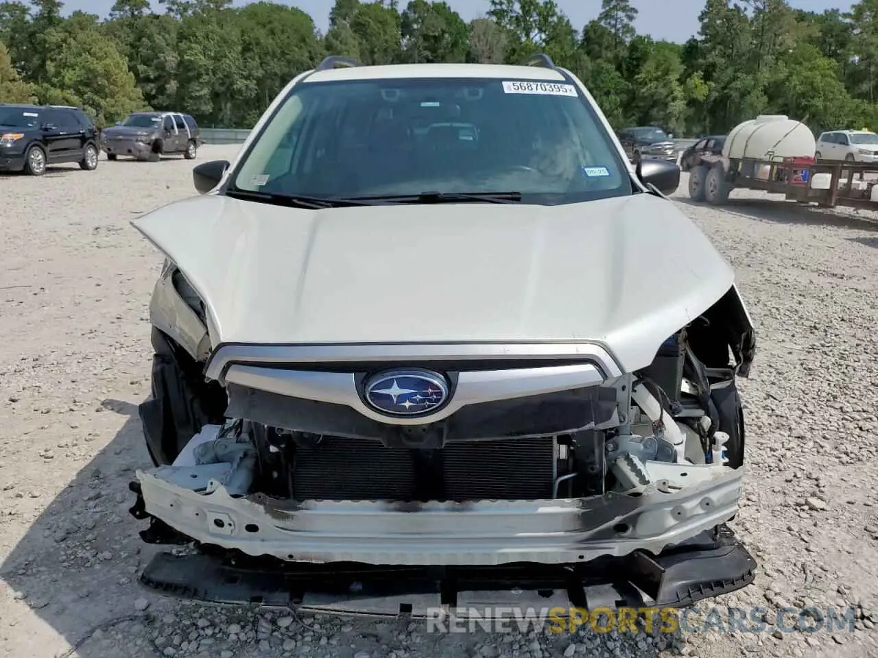 5 Photograph of a damaged car JF2SKACC6KH441877 SUBARU FORESTER 2019