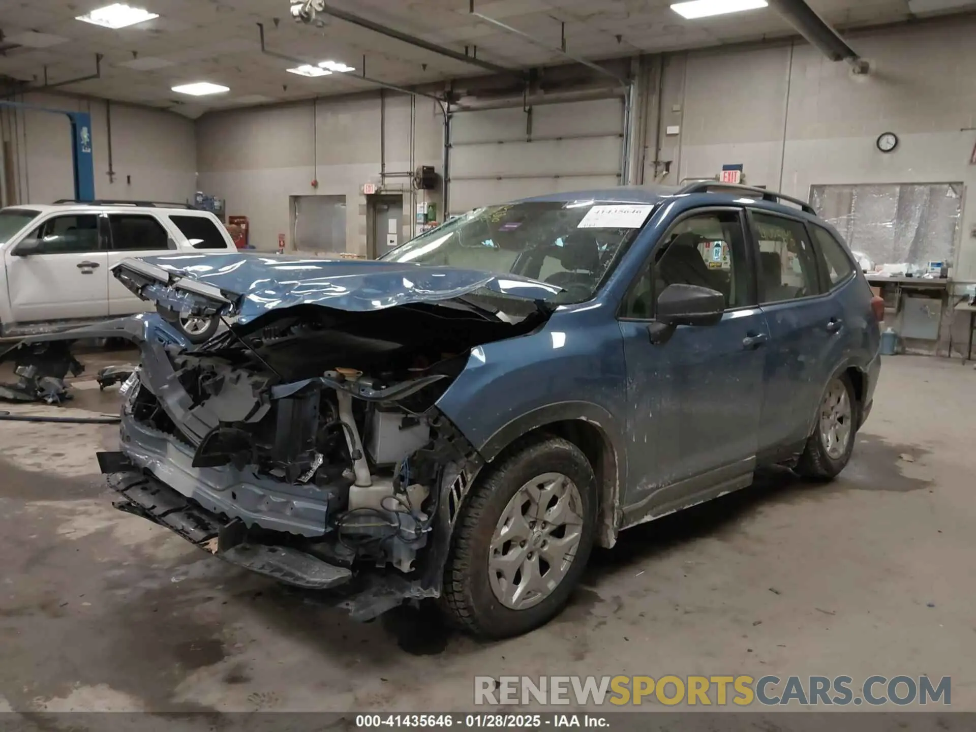 2 Photograph of a damaged car JF2SKACC6KH443080 SUBARU FORESTER 2019