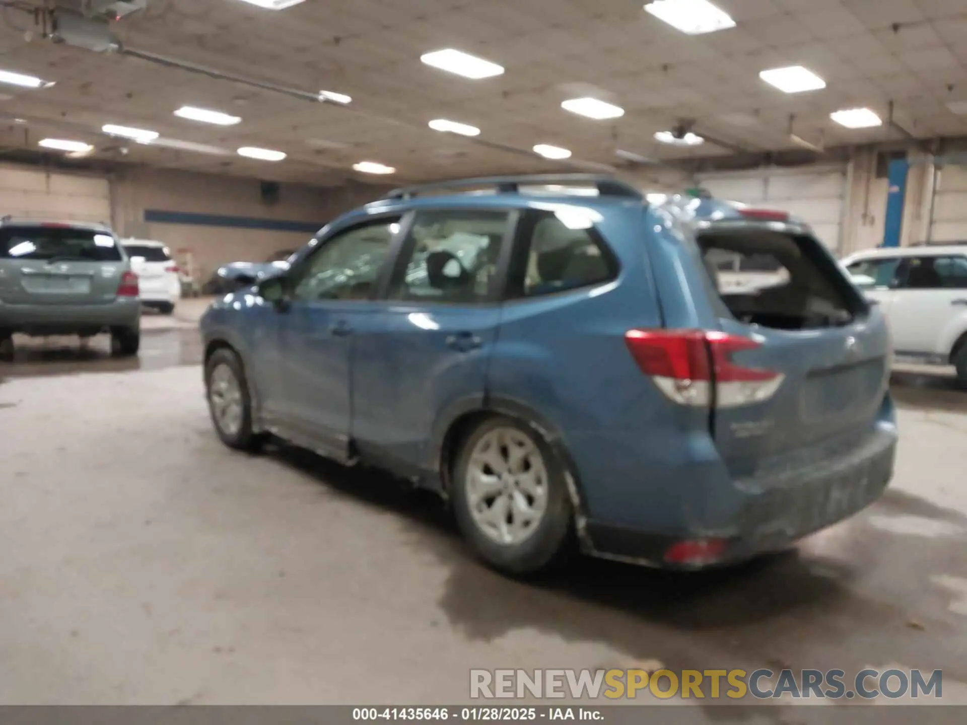 3 Photograph of a damaged car JF2SKACC6KH443080 SUBARU FORESTER 2019