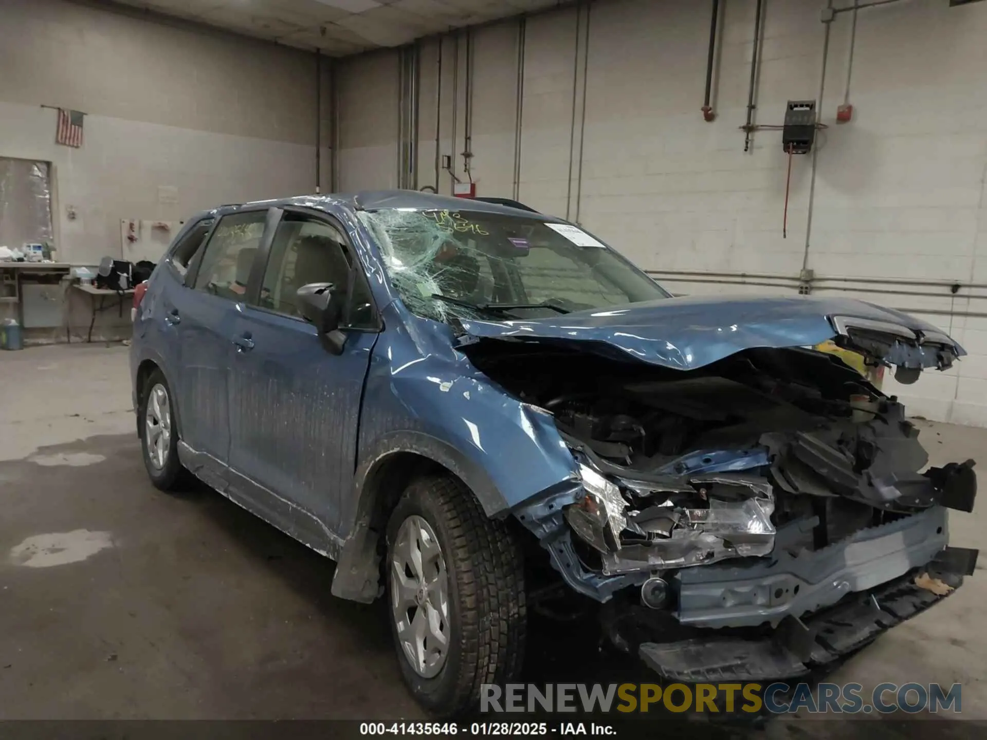6 Photograph of a damaged car JF2SKACC6KH443080 SUBARU FORESTER 2019