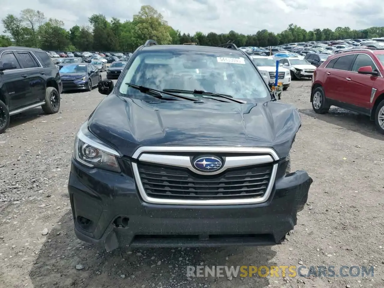 5 Photograph of a damaged car JF2SKACC6KH458226 SUBARU FORESTER 2019