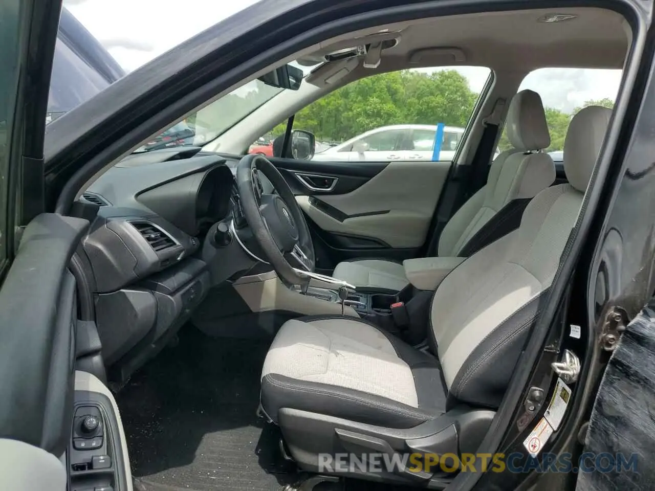 7 Photograph of a damaged car JF2SKACC6KH458226 SUBARU FORESTER 2019
