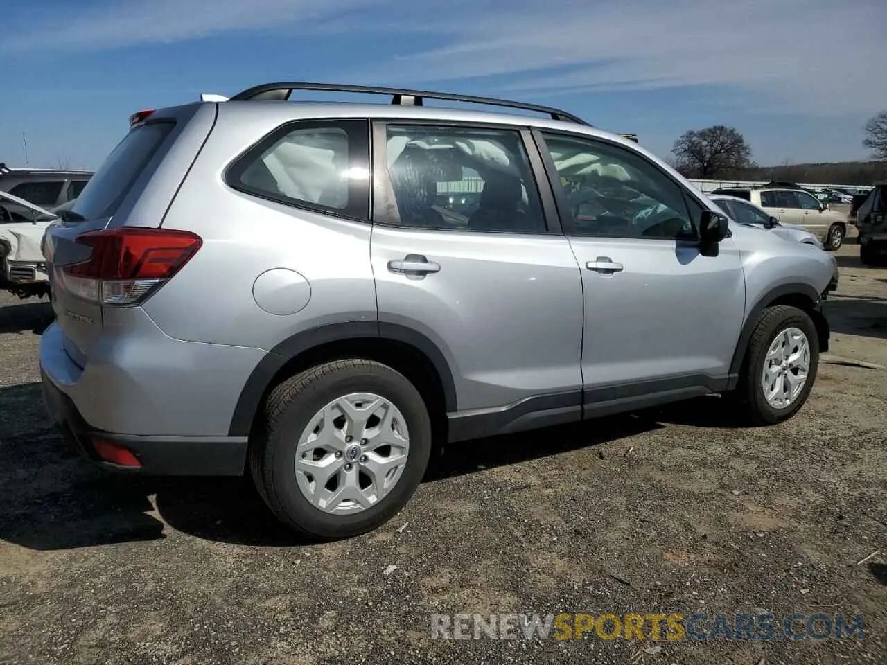 3 Photograph of a damaged car JF2SKACC7KH443248 SUBARU FORESTER 2019